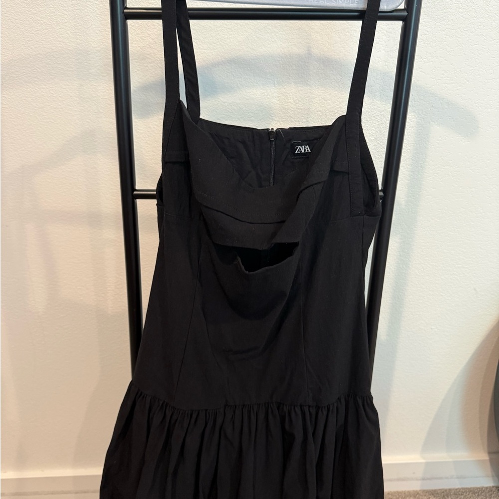Zara Elegant Black Dress